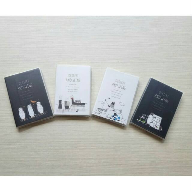 

Buku Tulis Mini Bersampul Dessert And Wine