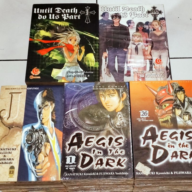 Paket Trilogy Komik AEGIS IN THE DARK 65 Buku - UNTIL DEATH DO US PART