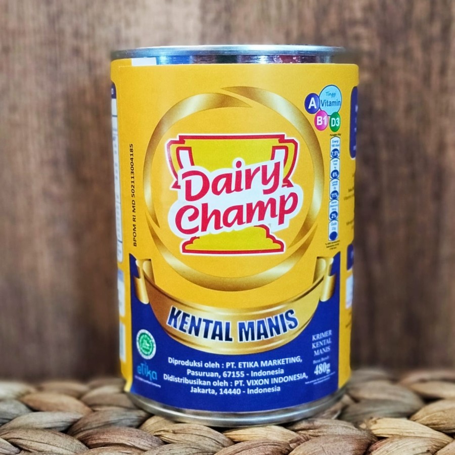 

Dairy Champ Krimer Kental Manis 480Gr