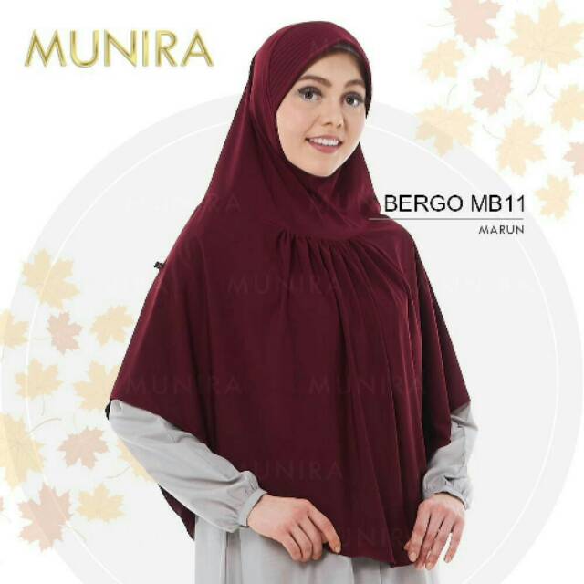 Jilbab syari instan bergo ukhti munira MB 11
