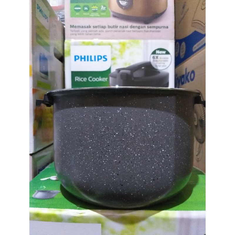 Panci magicom philips/inerpot magicom philips 2 liter HD3119,HD3129,HD3132,dan 3138 dust box philips