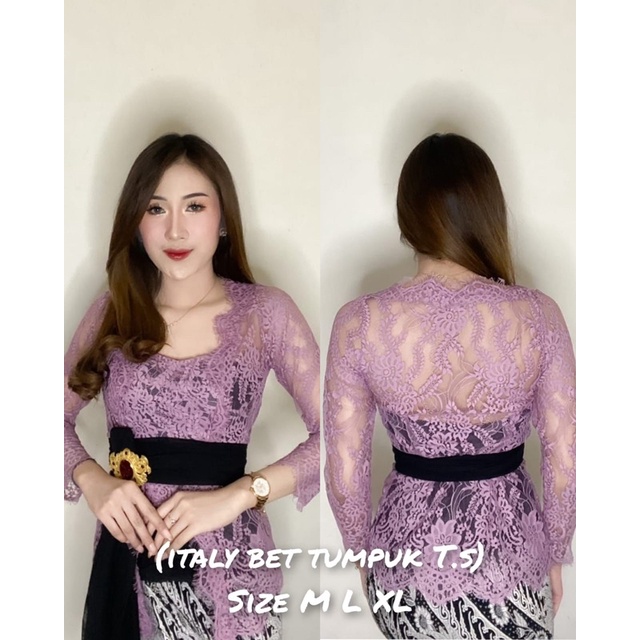 set kebaya jadi semi italy