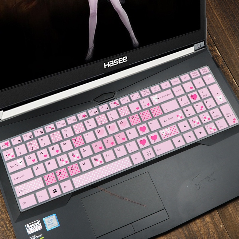 For 15.6inch Hasee 911DINO-X8 ZX6-CT5A2 ZX6-CT5H2 Soft Ultra-thin Silicone Laptop Keyboard Cover Protector