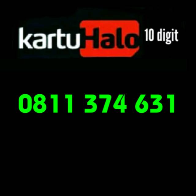 Nomer Cantik Kartu Halo Telkomsel 10 digit (Simpati, As, Loop) 631