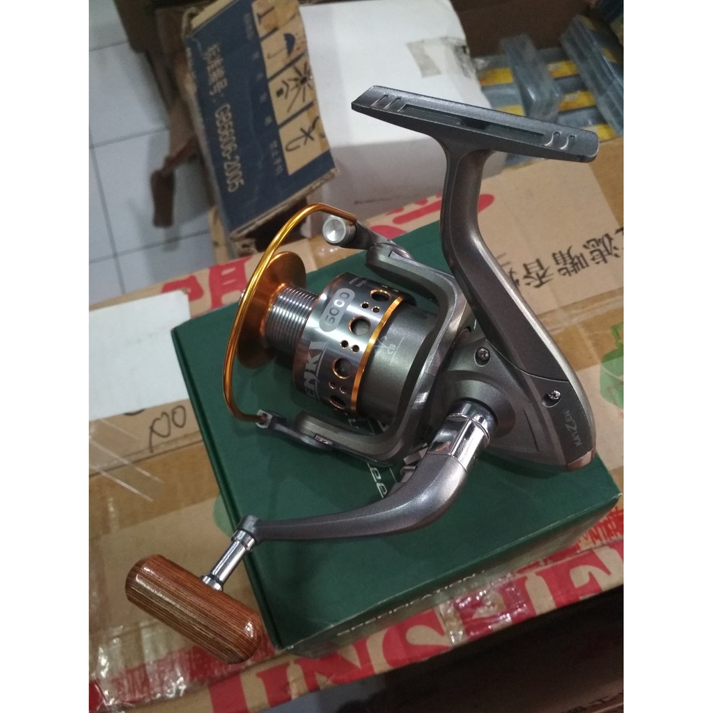 Reel Spinning Kaizen Genki 6000 8000 6 Ball Bearing Omah Pancing Shop