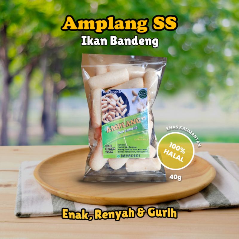 

Amplang ikan bandeng original 40 g