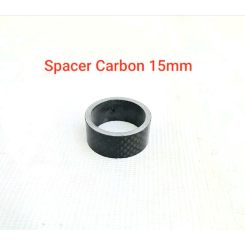 Ring Spacer Carbon 15 mm Ring Spacer Fork Sepeda Carbon 15mm