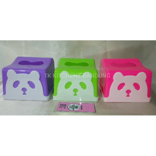 tempat tisu / kotak tisu / tempat tisu warna warni / tempat tisu kotak