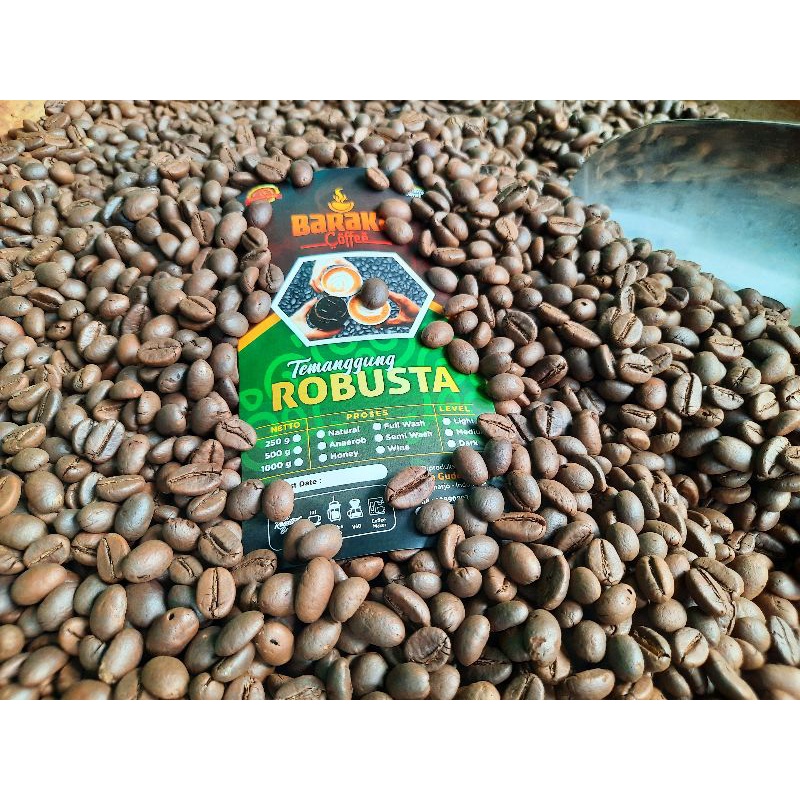 

Kopi Robusta Temanggung Biji Sangrai Premium Grade 1 Grosir | Baraka Coffee