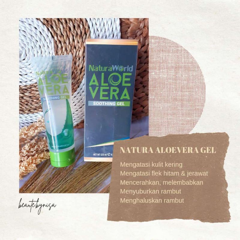 NATURA ALOE VERA ORIGINAL (ASLI)