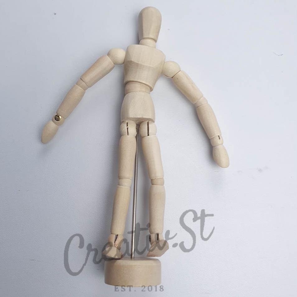

[PRODUK LHQ9S] Manekin Kayu Gambar 14 cm 20 cm 30 cm 8RG