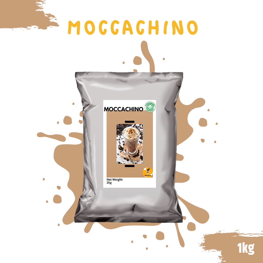 BUBUK MINUMAN RASA MOCCACHINO 1KG / SERBUK MINUMAN ANEKA RASA / BUBUK MINUMAN KEKINIAN / MINUMAN INSTAN / BOBA DRINKS