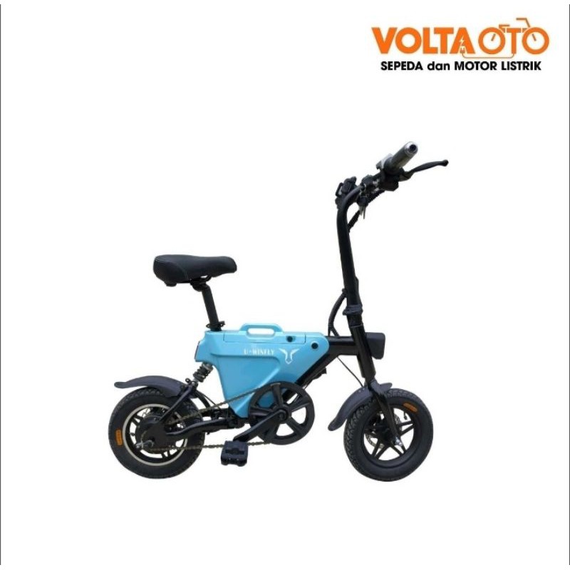 UWINFLY GATRA SEPEDA LIPAT LISTRIK FOLDING BIKE EBIKE E-BIKE ELECTRIC BIKE