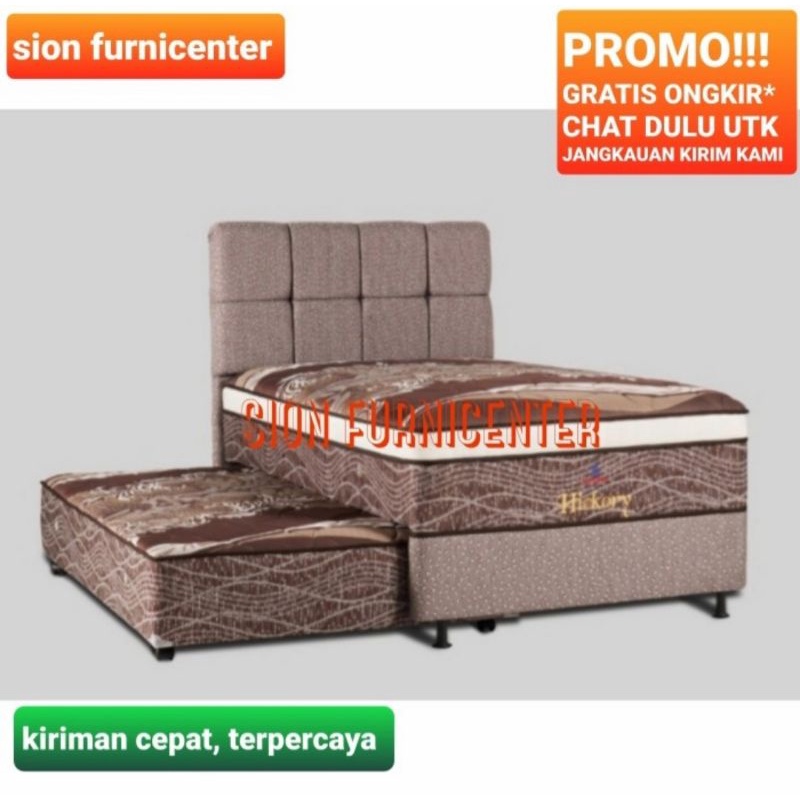 matras / kasur / spring bed / springbed / olympic / 2 in 1 / 2in1 / 120 x 200 / 120x200 / hickory / 