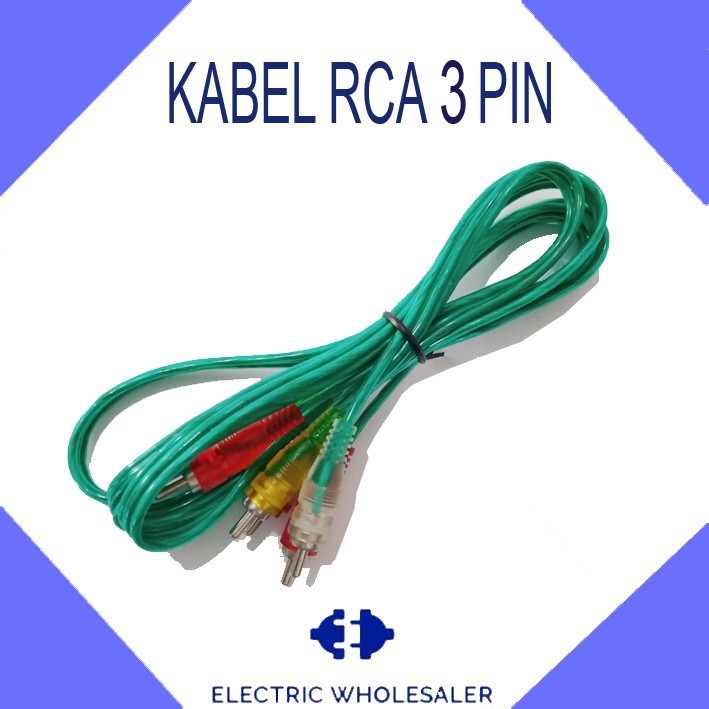 KABEL RCA 3 PIN