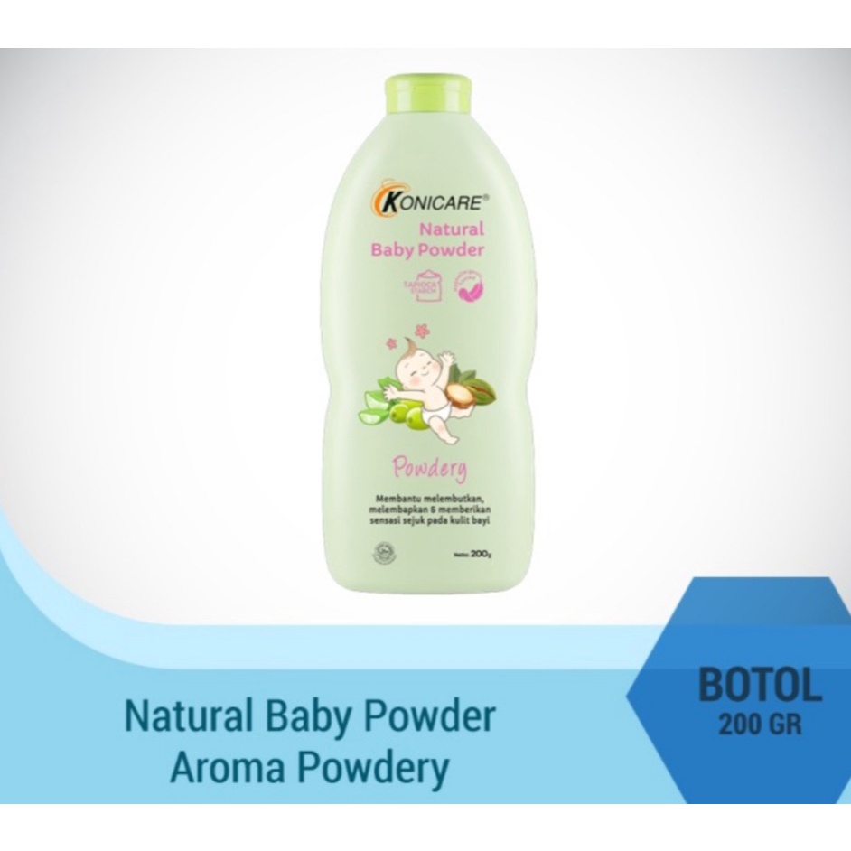 Konicare natural baby powder 100gr