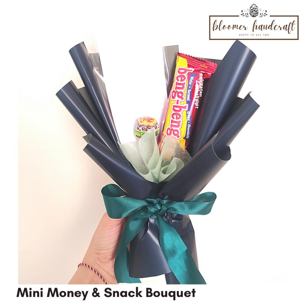 

SINGLE MONEY BOUQUET + BENG-BENG + LOLIPOP / BUKET UANG COKLAT PERMEN / HADIAH WISUDA / GIFT