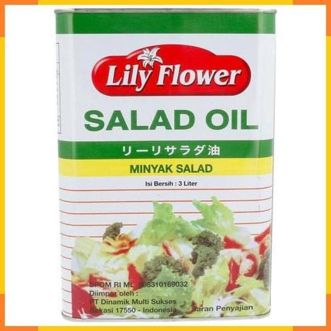 

BISA BAYAR DITEMPAT Lily salad oil 3 Lt Liter PROMO