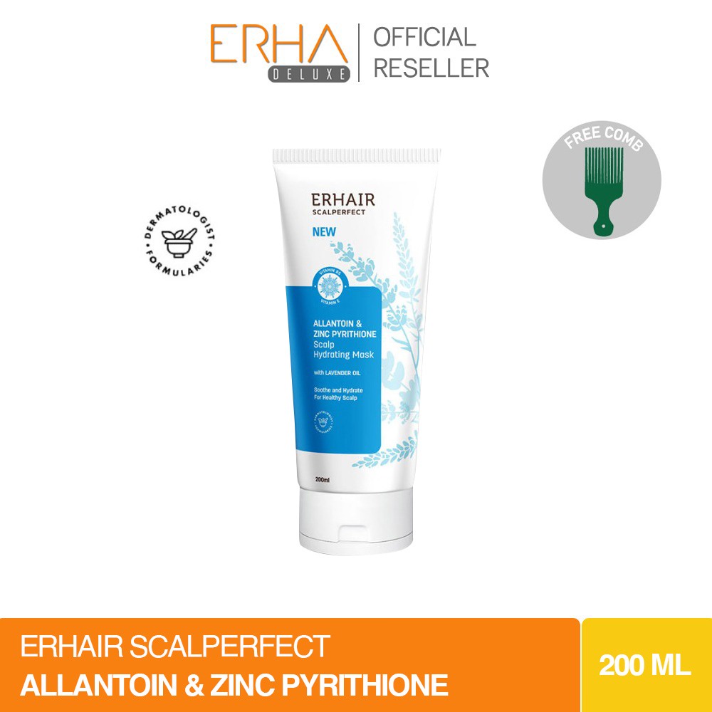 ERHA Masker Rambut ERHAIR Scalperfect Hydrating Mask 200ml - Masker Kulit Kepala Gatal