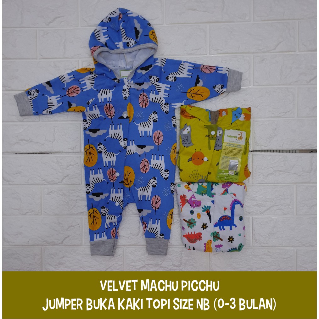 Velvet Junior 3 pcs jumper/kodok panjang