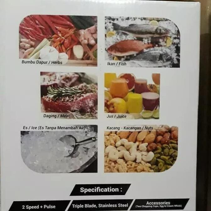 GROSIR OPEN MITOCHIBA CH 200 Food Chopper CH200-Mesin Penggiling Daging-Blender