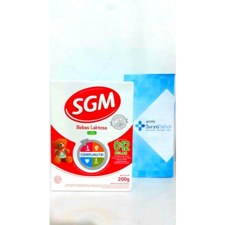 SGM LLM+ 200gr atau 400gr - Susu SGM Bebas Laktosa 0-12 bulan