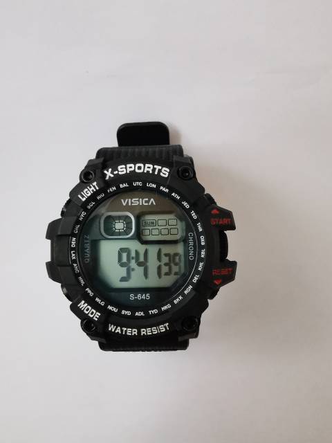 Jam tangan digital Sporty water Resist Visica 645