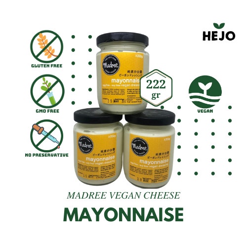 

Vegan Mayonnaise Dressing / Saus Mayo - Madree