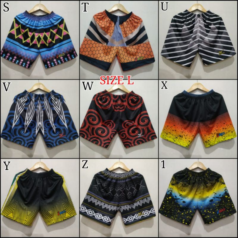 Celana voli proliga asics full printing