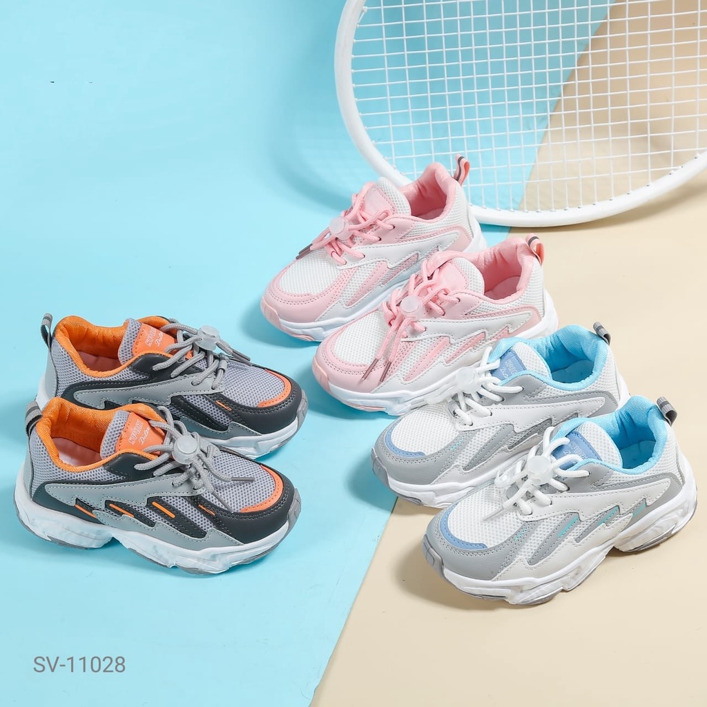 6.6 SALE &gt; Sv Kids Sepatu Anak SB Sneakers SV-11028#(Real Stock)