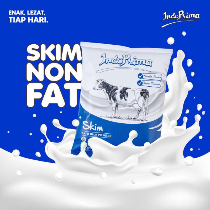 

Susu Indoprima Skim 700 gram (Susu diet)