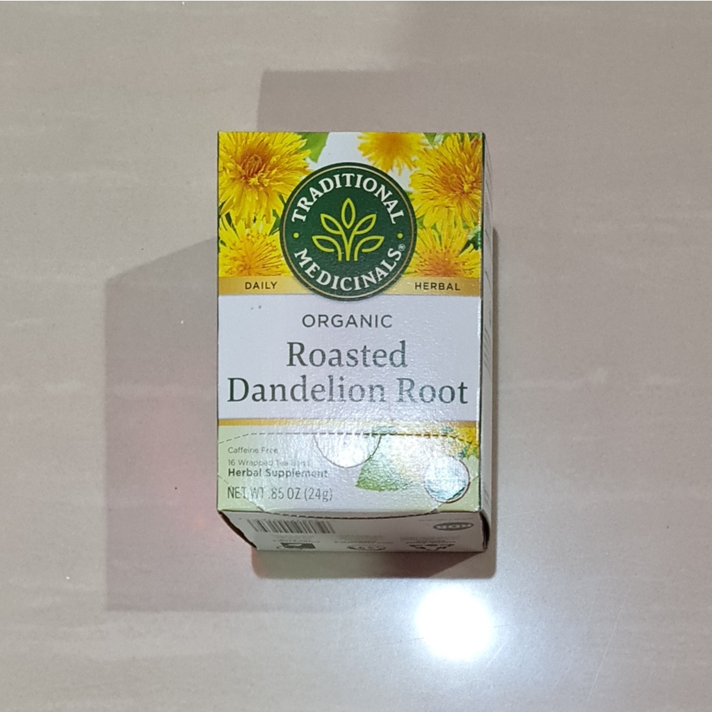 Teh Traditional Medicinals Organic Roasted Dandelion Root 24 Gram