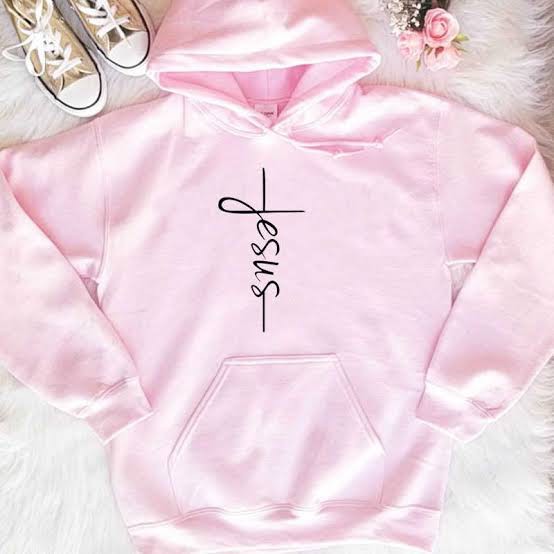 jaket hoodie sweater jumper rohani jesus salib