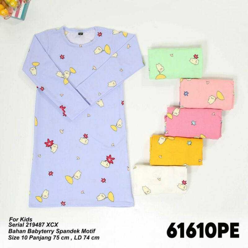 kaos anak lengan panjang ( merk Lemone)