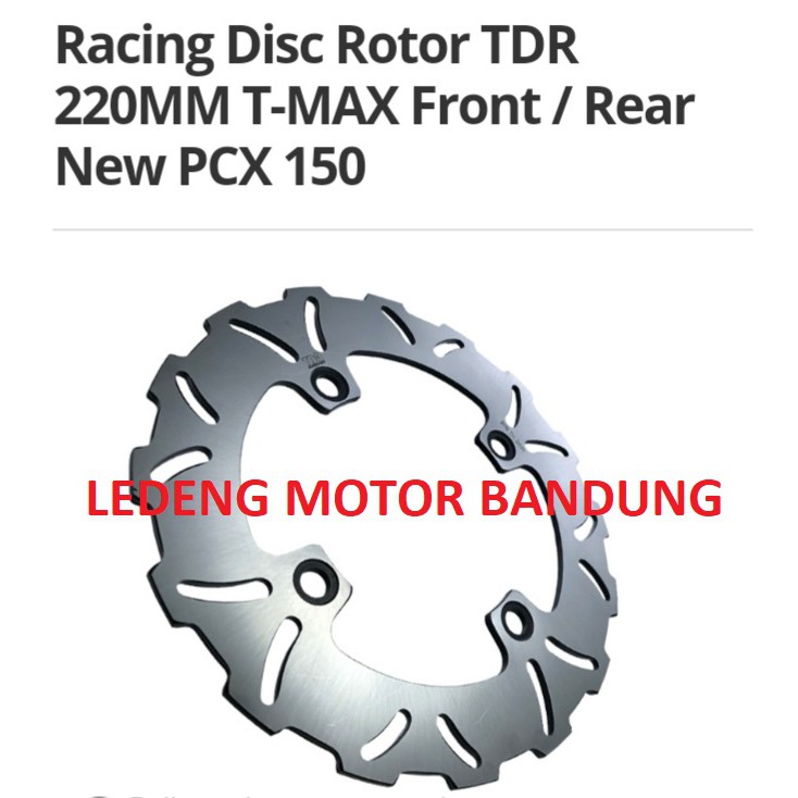 TDR Piringan Cakram Yamaha TMax 250cc Front atau Honda PCX 150cc Rear Disk Brake