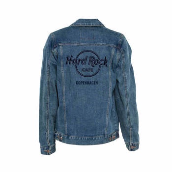 Jaket Denim Unisex Hard Rock Cafe - ORIGINAL HARDROCK