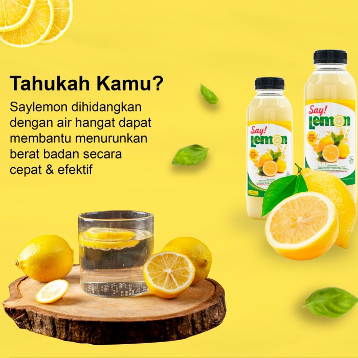 

bf011bb Paket 2 Botol 500Ml + 250Ml Sari Lemon Murni Perasan Lemon Jus Lemon Ds201Fs