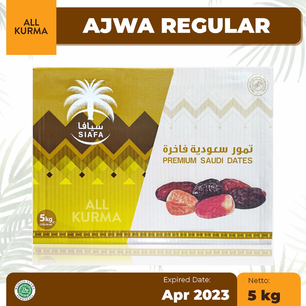 Kurma Ajwa Siafa Regular 5kg