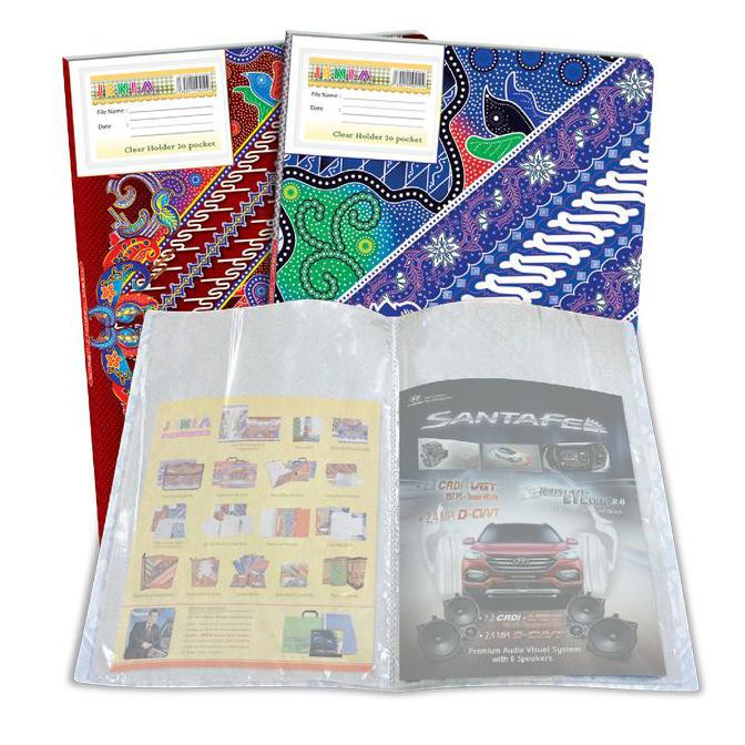 

TERMURAH Clear Holder Batik 40 Poket AP68