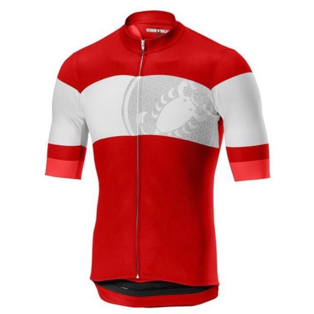 Baju Jersey Lengan Pendek Cycling Sepeda Import CASTELLI V Premium