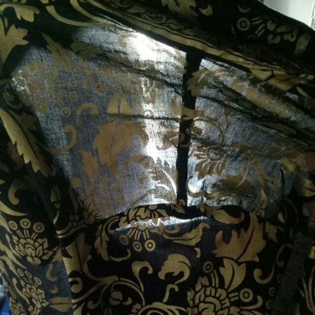 Bswart Batik Hrb026 Kenongo Hem Pendek Padi Pekalongan M L Xl Batik Pria Murah Modern Grosir