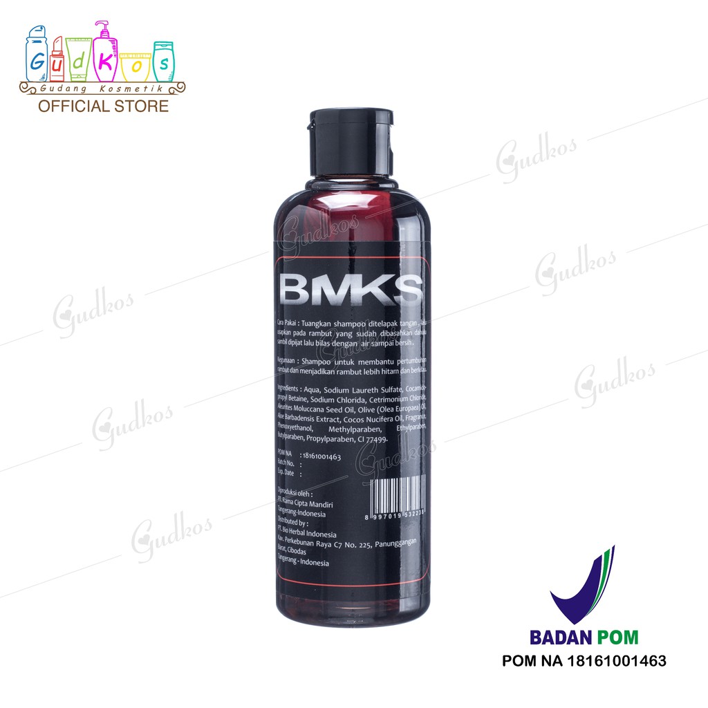 BMKS Shampoo Hitam Kemiri BPOM / Shampoo Kemiri