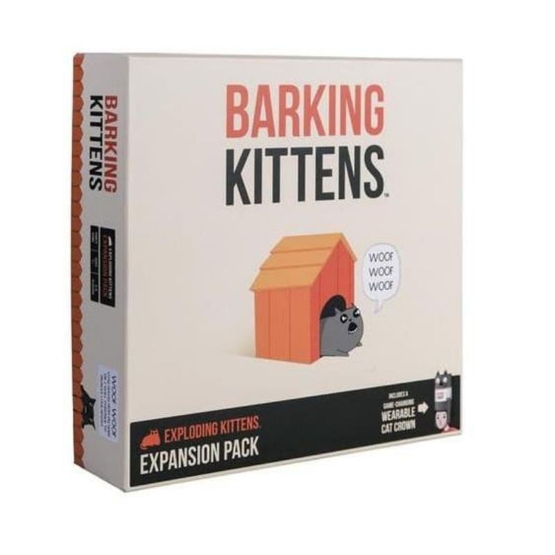 Barking Kittens The Third Expansion of Exploding Kittens Card