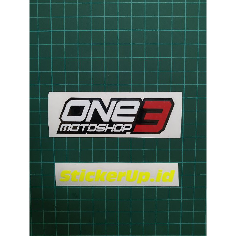 Sticker One 3 Motoshop