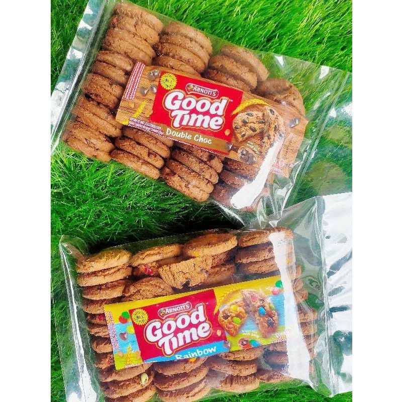 

Good Time Coklat + Rainbow FREE BUBBLEWRAP 325gr Snack Original Murah