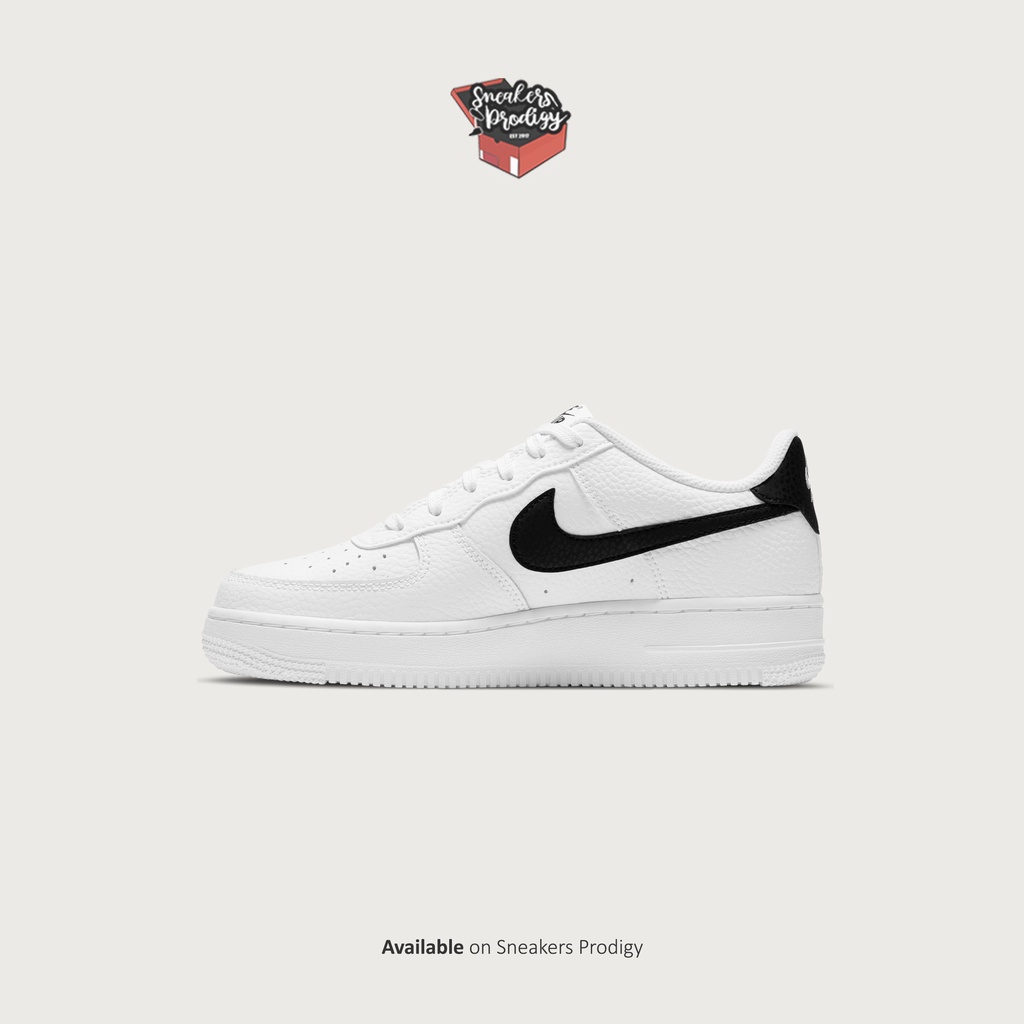 Nike Air Force 1 GS White Black Original Resmi Nike Indonesia