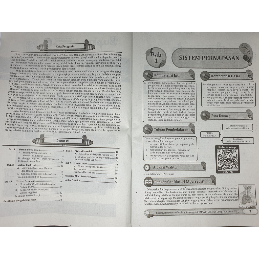LKS BIOLOGI SMA/ MA KELAS XI 11 SEMESTER 2 2022 | BP-3