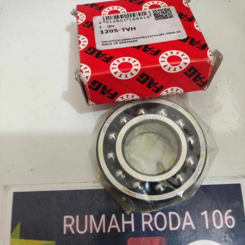 Double ball Bearing kruk as force1ZR 6205 racing 1205 TVH C3 FAG original