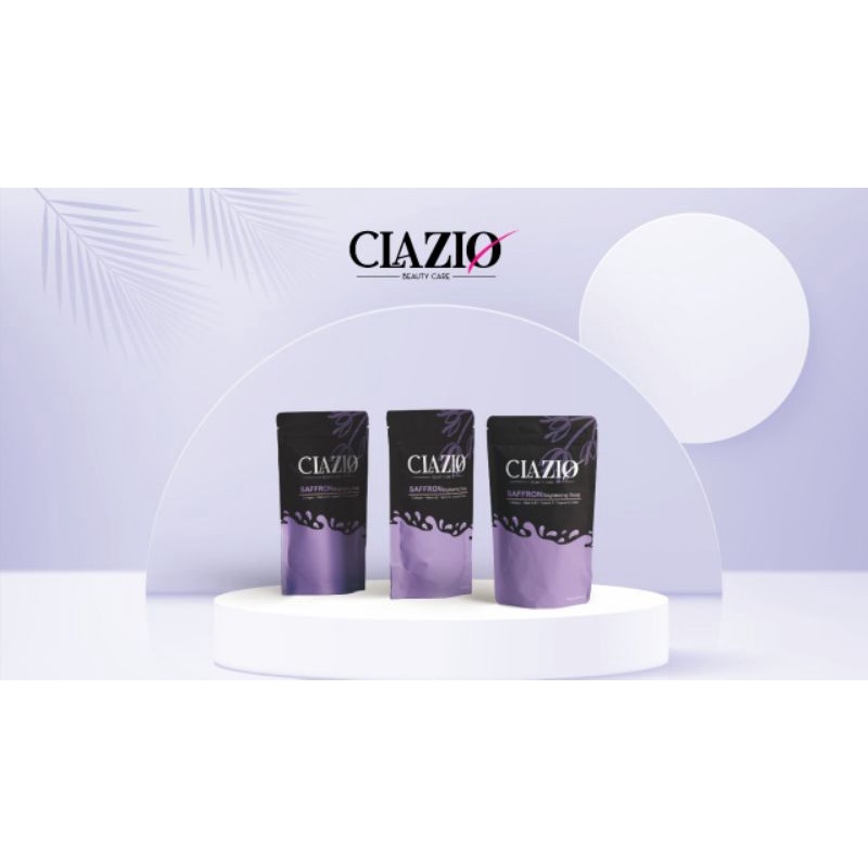 Clazio Saffron Brightening Soap / Sabun Wajah