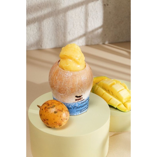 

Mango Passion Fruit Sorbet (Vegan Friendly)